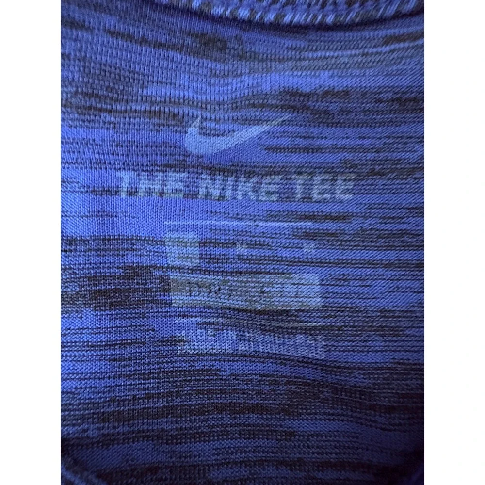 Nike Florida Gators Womens Lightweight Royal Blue Space Dye Dri-FIT T-Shirt L